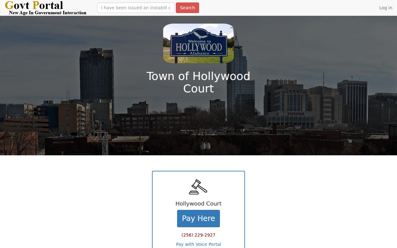 Hollywood Municipal Court vendor payment portal